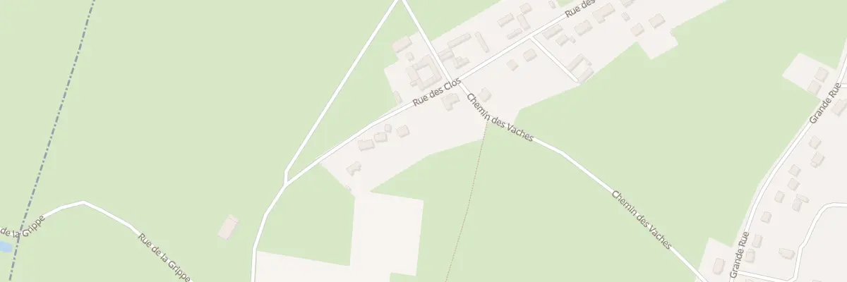 Plan du 33 Rue des Clos à Espaubourg