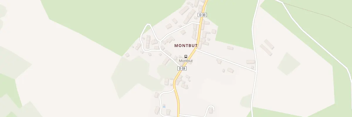 Plan du 24 Montbut à Anzême