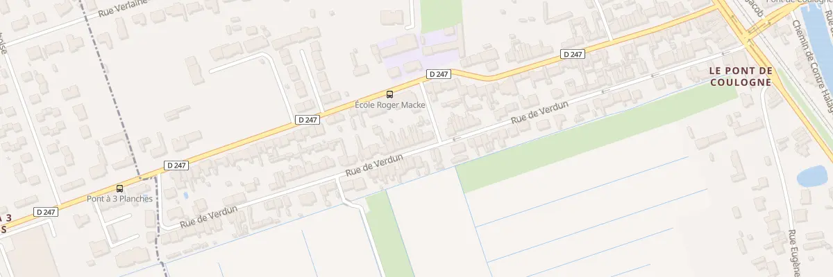 Plan du 90 Rue de Verdun à Coulogne
