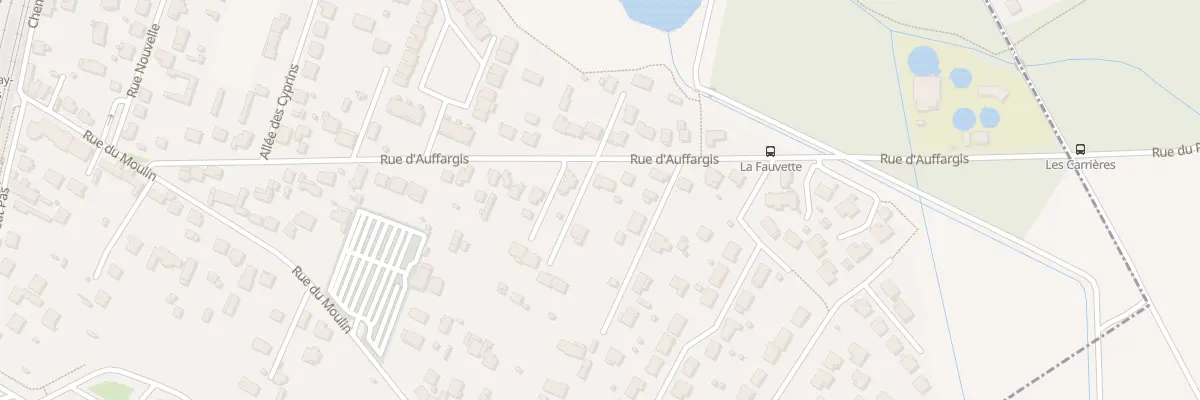 Plan du 26 Rue d’Auffargis au Perray-en-Yvelines