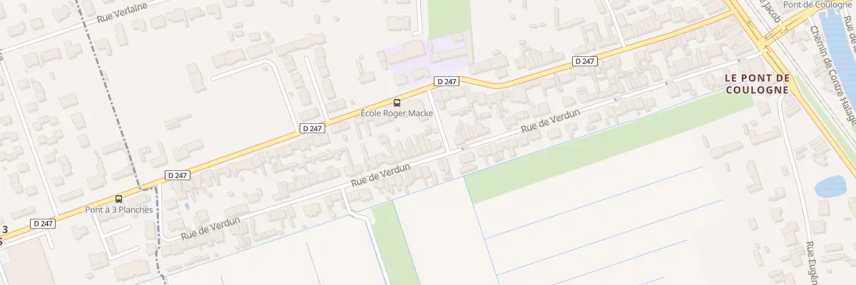 Plan du 88 Rue de Verdun à Coulogne