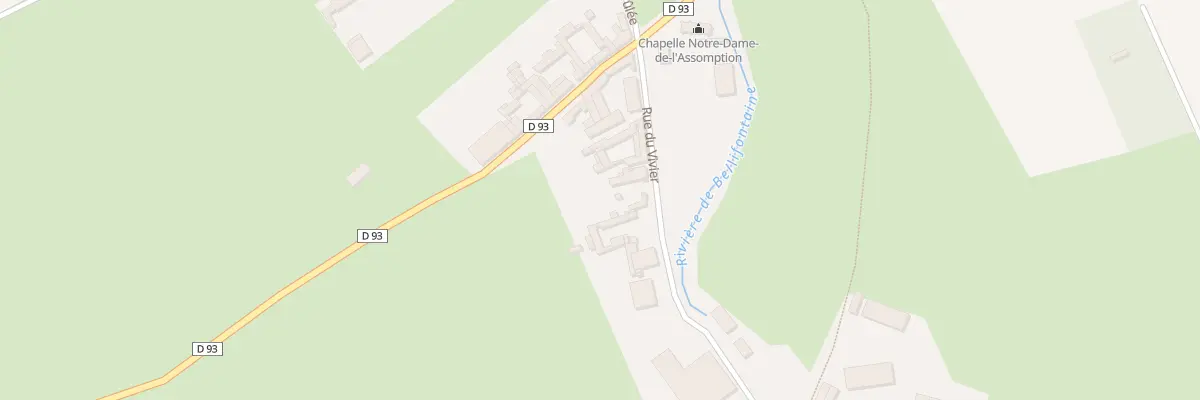 Plan du 6 Rue du Vivier à Bailleul