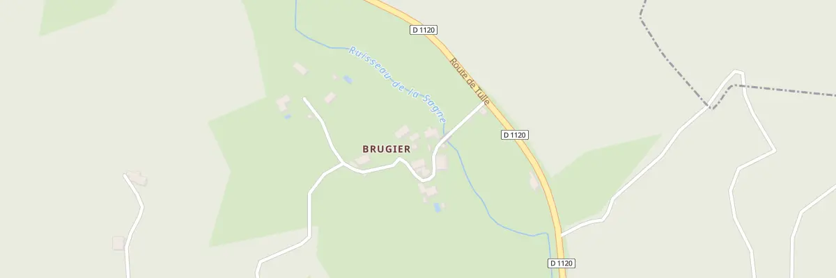 Plan du 8 Brugier à Forgès