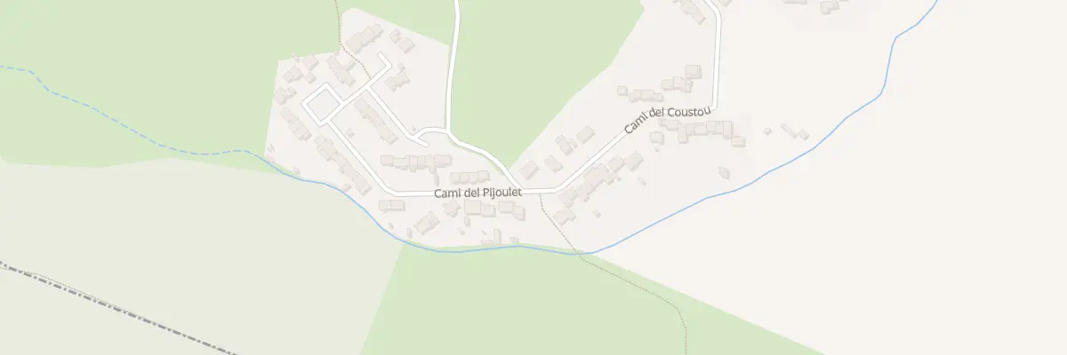 Plan du 36 Cami del Coustou à Tabre