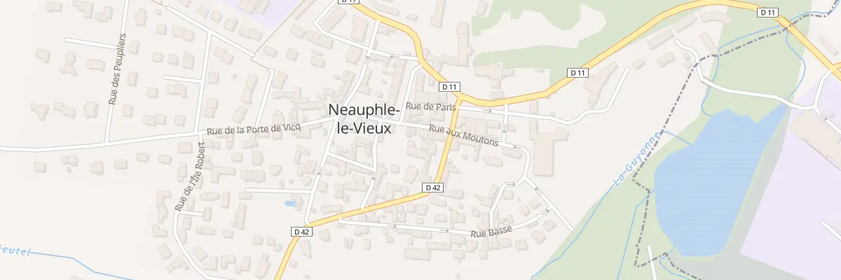 Plan du 9B Rue aux Moutons à Neauphle-le-Vieux