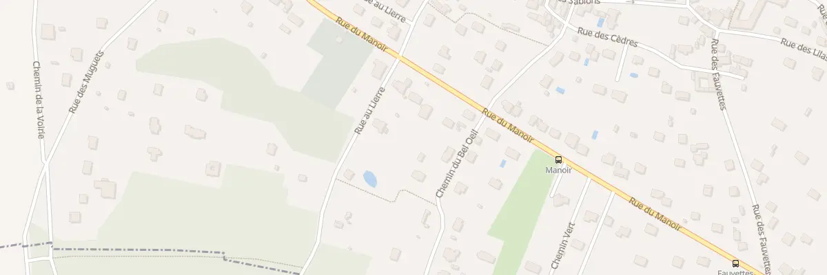 Plan du 30 Rue du Manoir à Bazemont