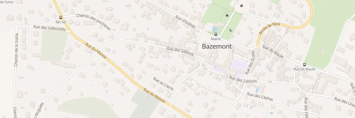 Plan du 17 Rue des Sablons à Bazemont
