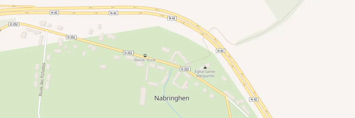 Plan du 45 Rte de l’Eglise à Nabringhen
