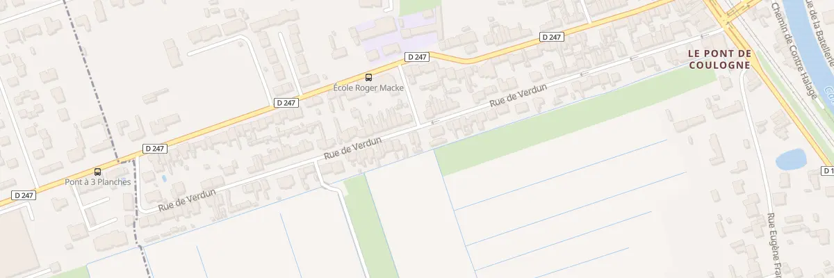 Plan du 73 Rue de Verdun à Coulogne