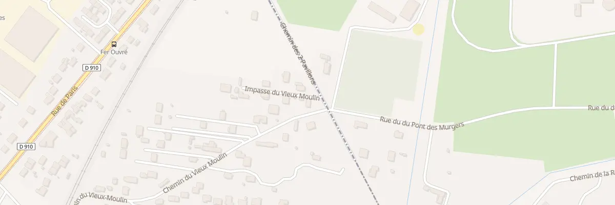 Plan du 19 Che du Vieux Moulin au Perray-en-Yvelines