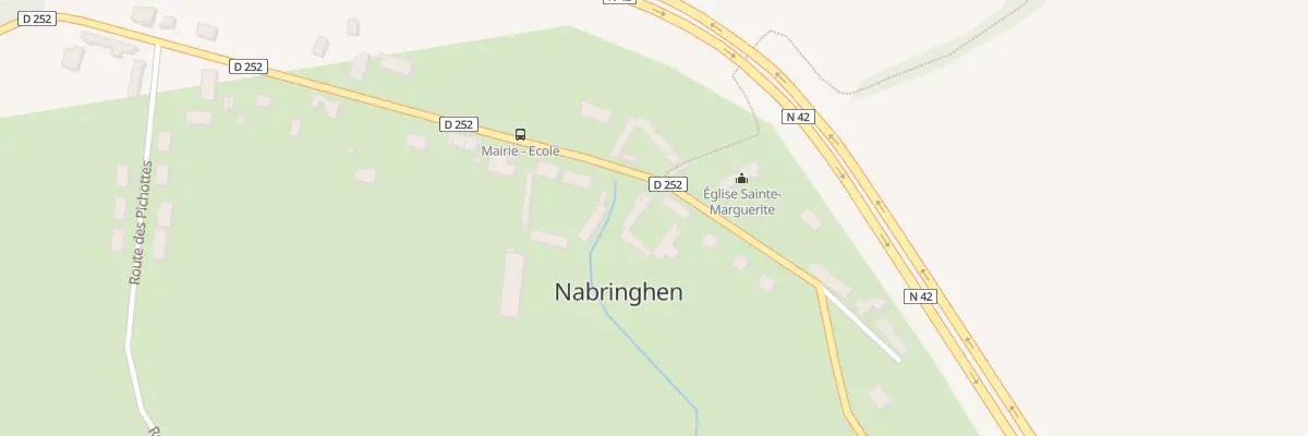 Plan du 56 Rte de l’Eglise à Nabringhen