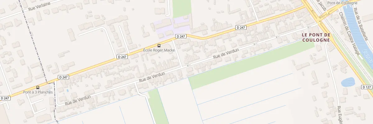 Plan du 82 Rue de Verdun à Coulogne