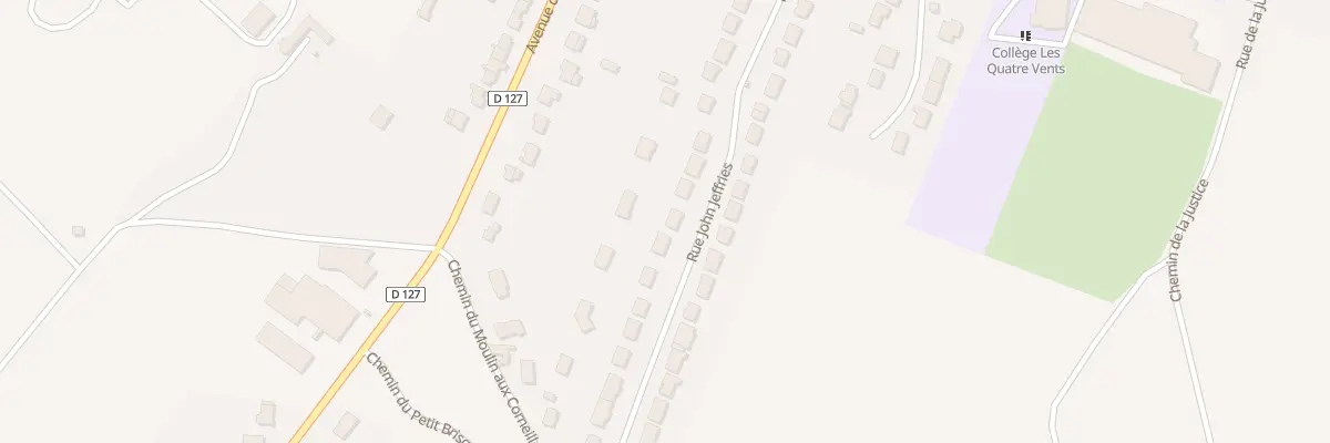 Plan du 362 Rue John Jeffries à Guînes