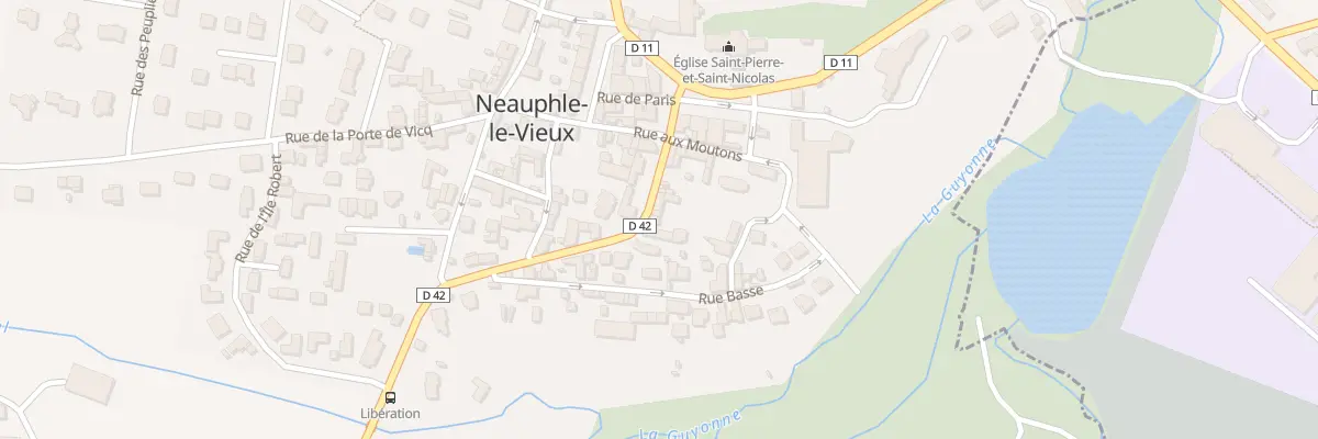 Plan du 3 Rue de la Liberation à Neauphle-le-Vieux