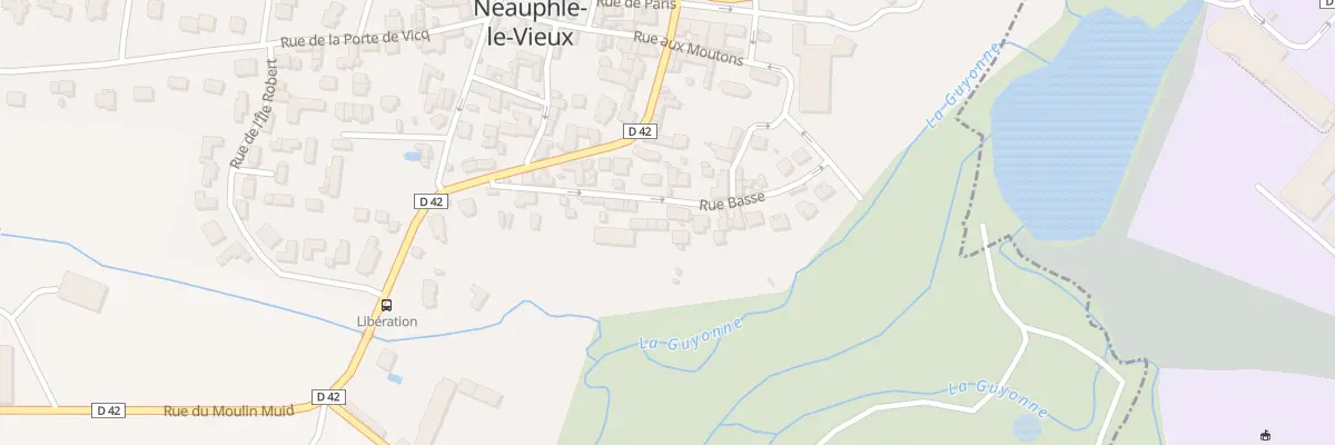 Plan du 13 Rue Basse à Neauphle-le-Vieux
