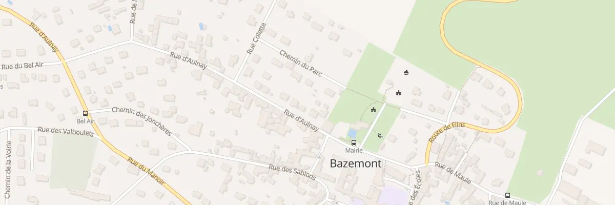 Plan du 5211 Grande Rue à Bazemont