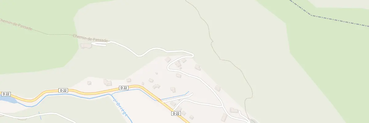 Plan du 75 Layrole à Orgeix