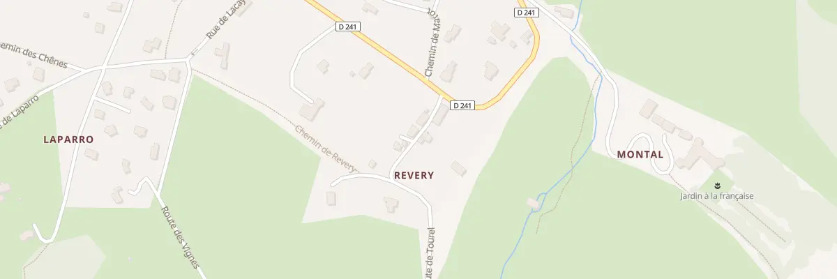 Plan du 5095 Revery à Saint-Jean-Lespinasse