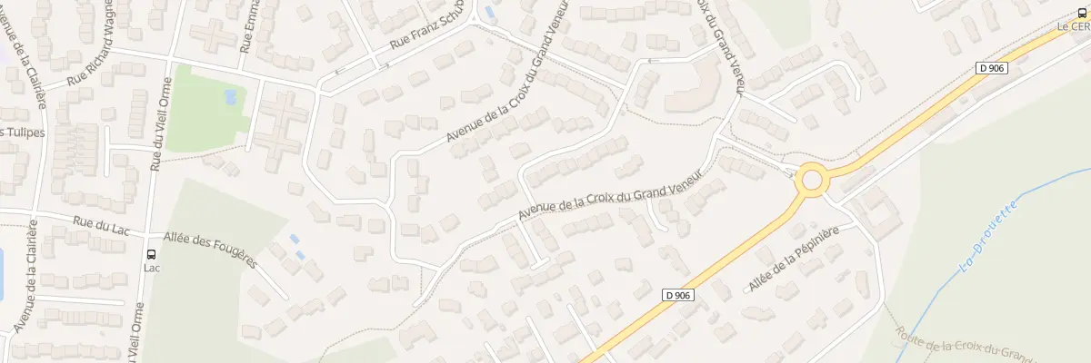 Plan du 3 Rue du Louvetier Maurice Otto à Rambouillet