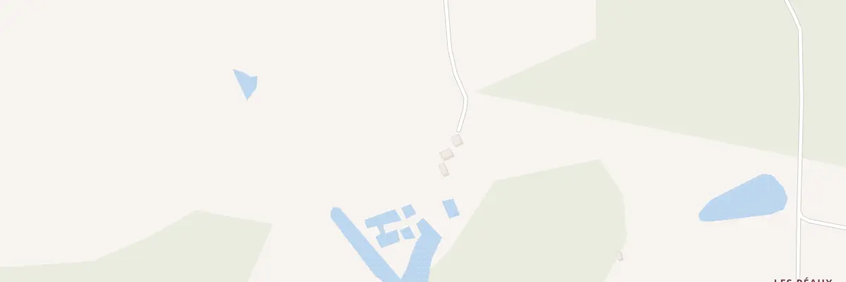 Plan du 132 Les Reaux à Loreux
