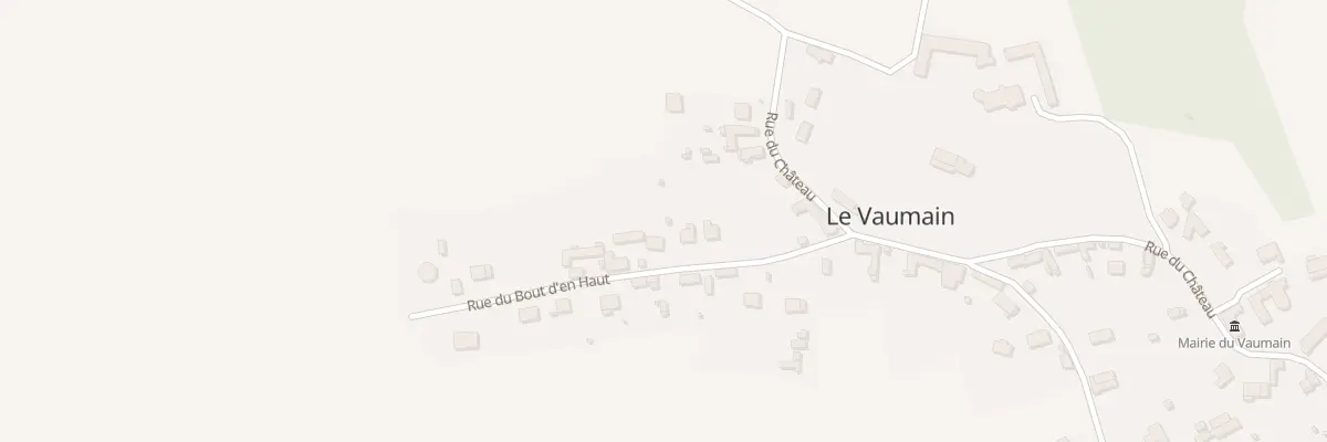 Plan du 8 Rue du Bout d’En Haut au Vaumain