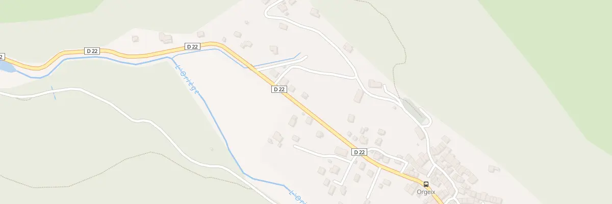 Plan du 89 Pla à Orgeix