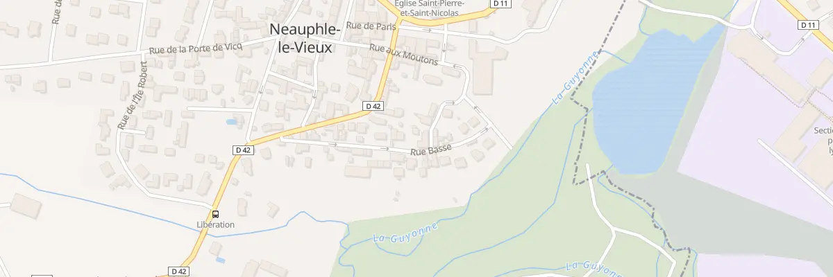 Plan du 2B Rue Basse à Neauphle-le-Vieux