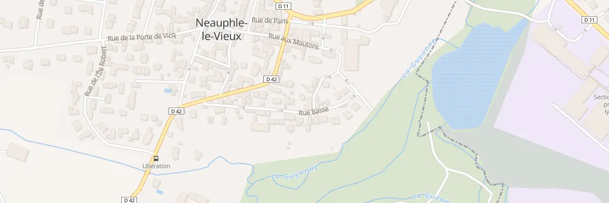 Plan du 2B Rue Basse à Neauphle-le-Vieux