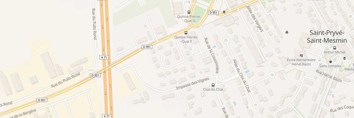 Plan du 6 All de la Petite Farinière à Saint-Pryvé-Saint-Mesmin