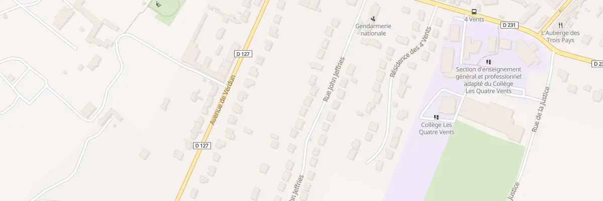 Plan du 194 Rue John Jeffries à Guînes