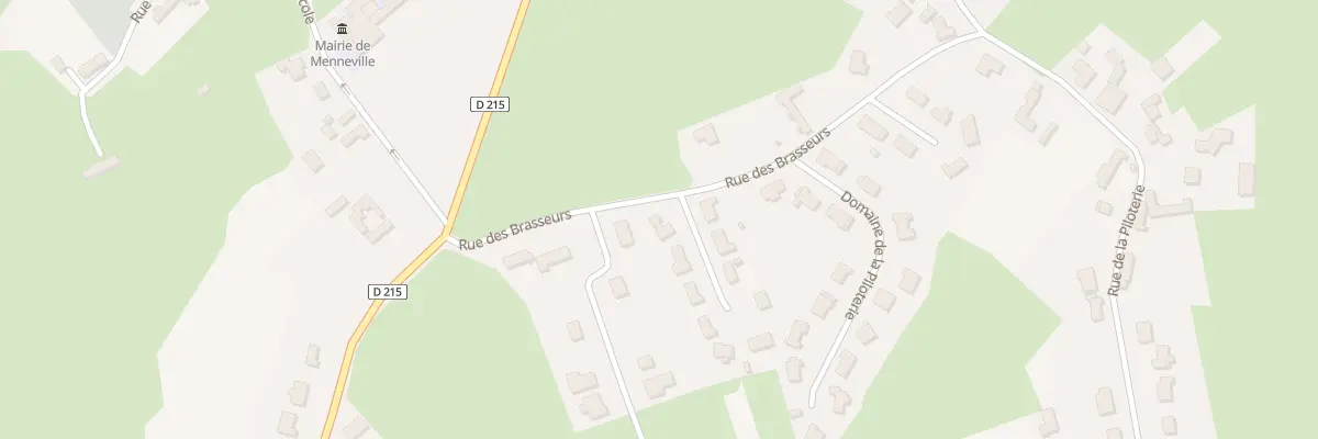 Plan du 33 Vc Domaine de la Piloterie à Menneville