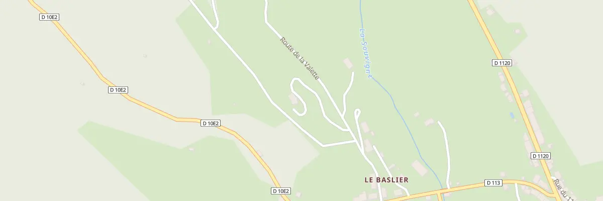 Plan du 5269 Le Bastier à Forgès