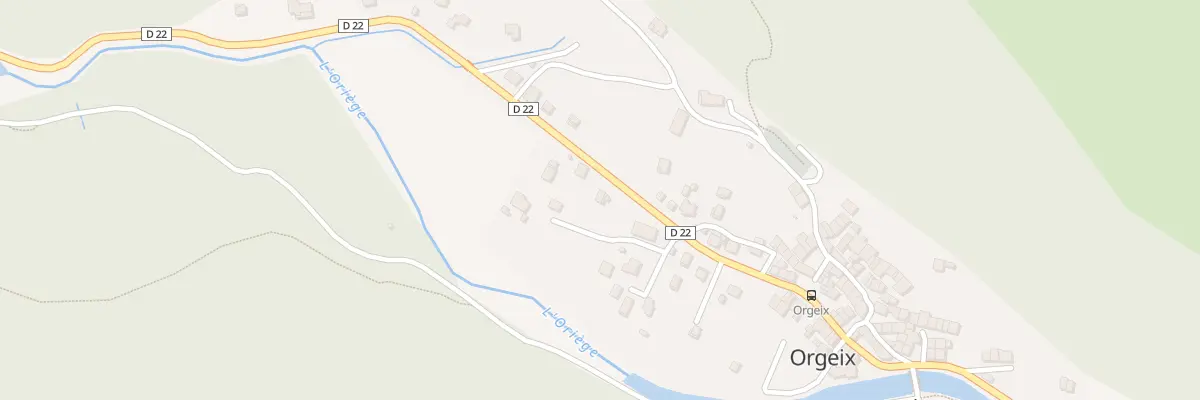 Plan du 83 Pla à Orgeix