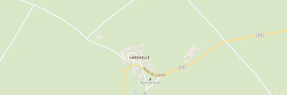 Plan du 5089 Lardaille à Ginals