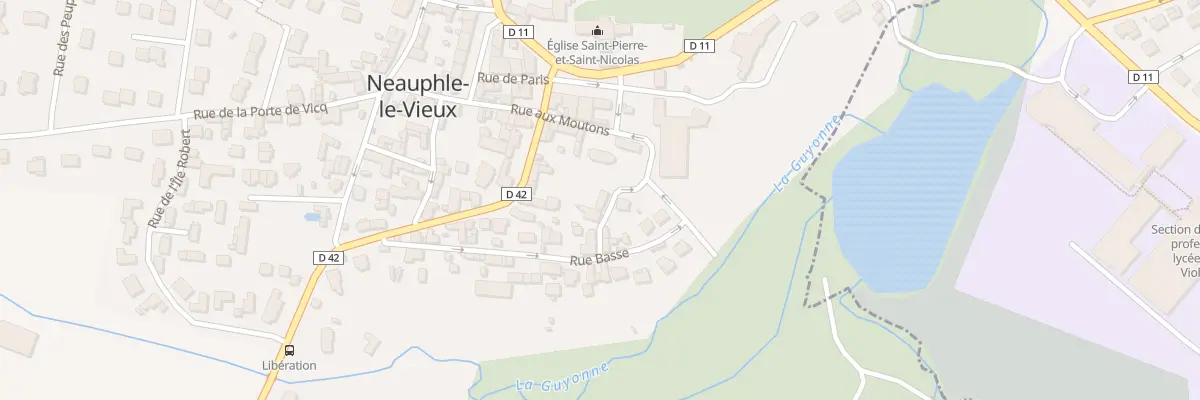 Plan du 2 Rue St Fiacre à Neauphle-le-Vieux