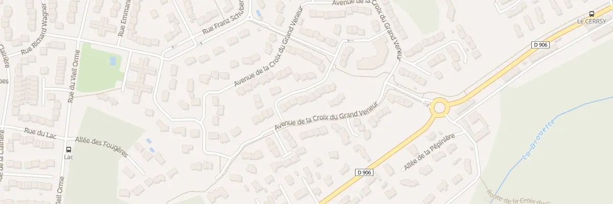 Plan du 9 Rue du Louvetier Maurice Otto à Rambouillet