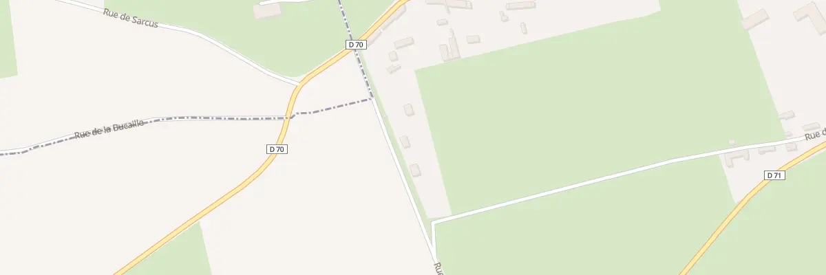 Plan du 17 Rue du Hameau de Grasse à Sarcus