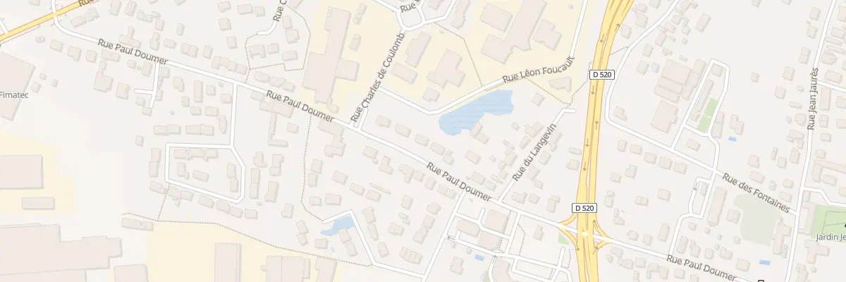 Plan du 154 Rue Paul Doumer à Saint-Jean-de-la-Ruelle