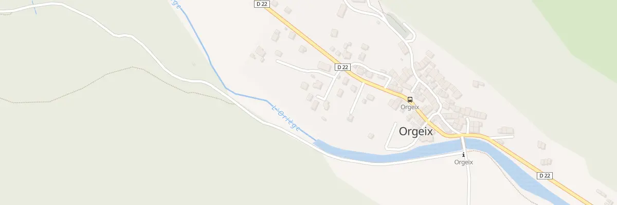 Plan du 82 Orgeix Village à Orgeix