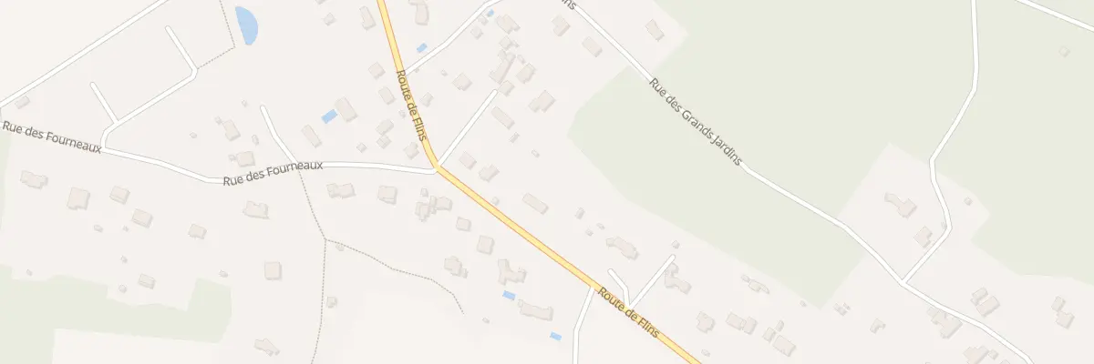 Plan du 54B Rte de Flins à Bazemont
