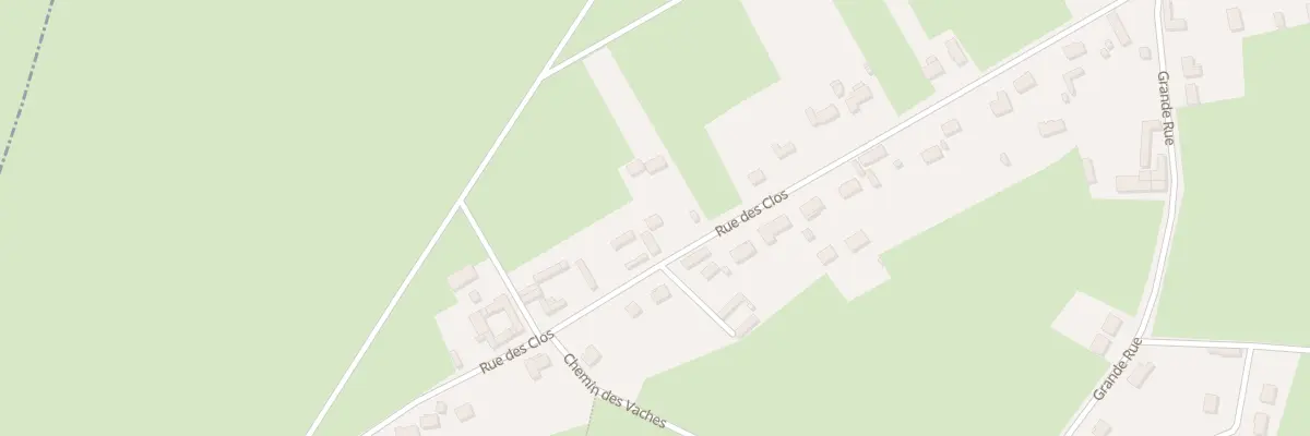 Plan du 24B Rue des Clos à Espaubourg