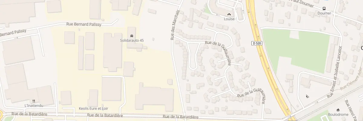 Plan du 28 Pl du Canada à Saint-Jean-de-la-Ruelle