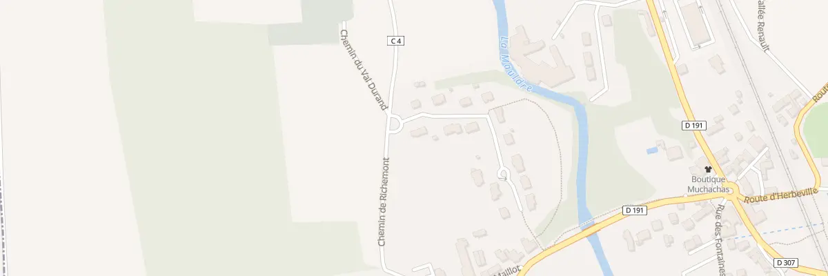 Plan du 2 All du Clos Bazin à Mareil-sur-Mauldre