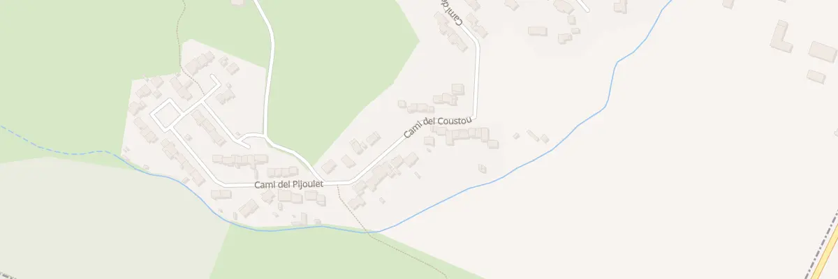 Plan du 25 Cami del Coustou à Tabre