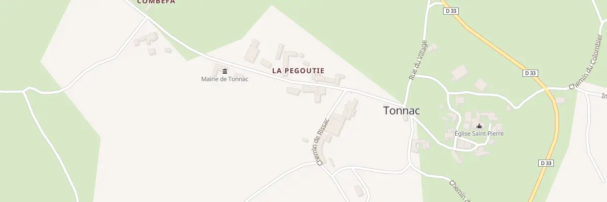 Plan du 5102 Clauzade à Tonnac