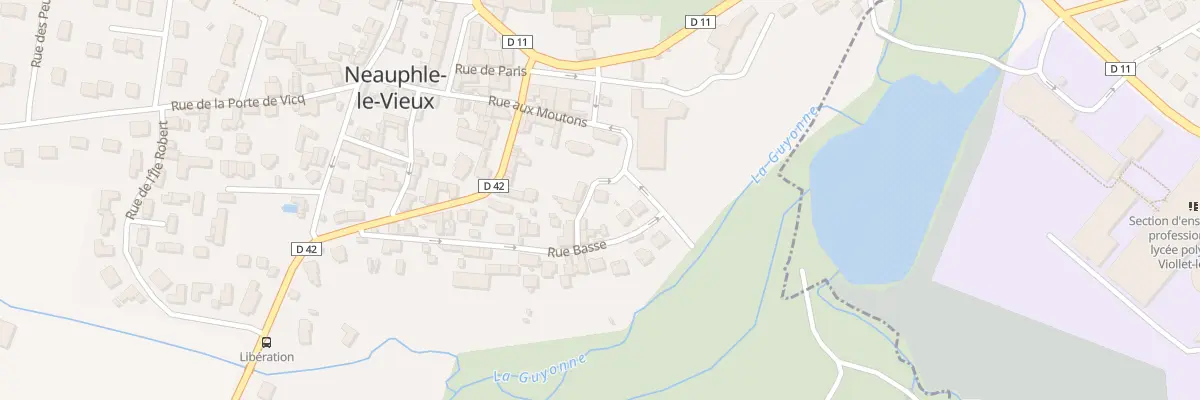 Plan du 1 Rue St Fiacre à Neauphle-le-Vieux