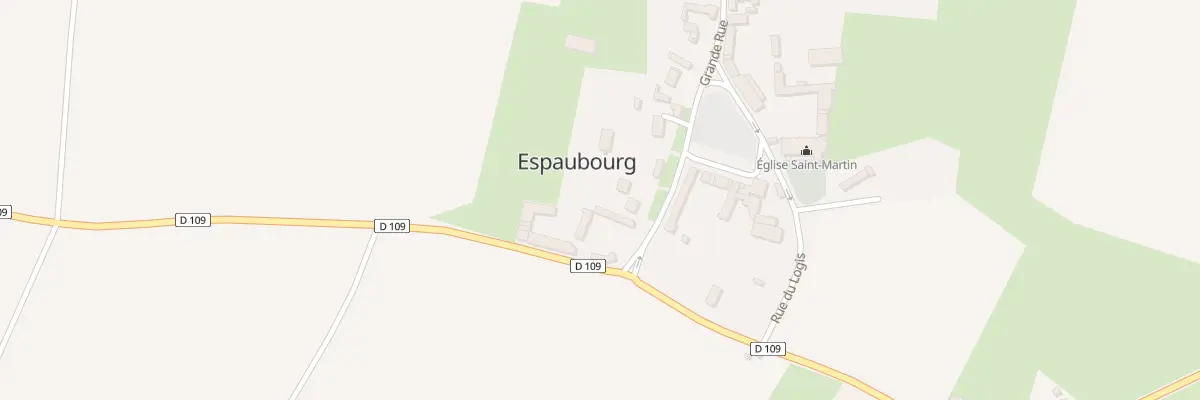 Plan du 3 Gr Grande Rue à Espaubourg
