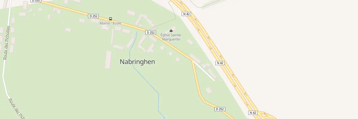 Plan du 66 Rte de l’Eglise à Nabringhen