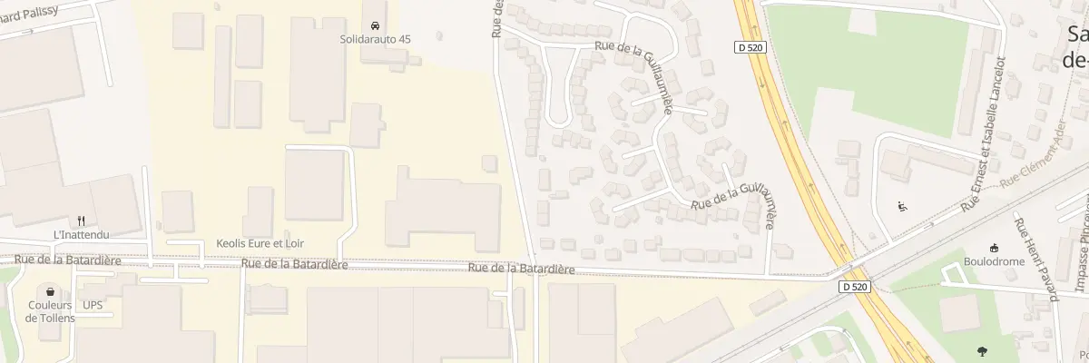 Plan du 19 Rue des Marchais à Saint-Jean-de-la-Ruelle