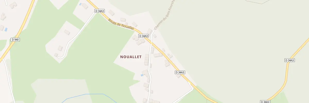 Plan du 15 Nouallet à Sardent
